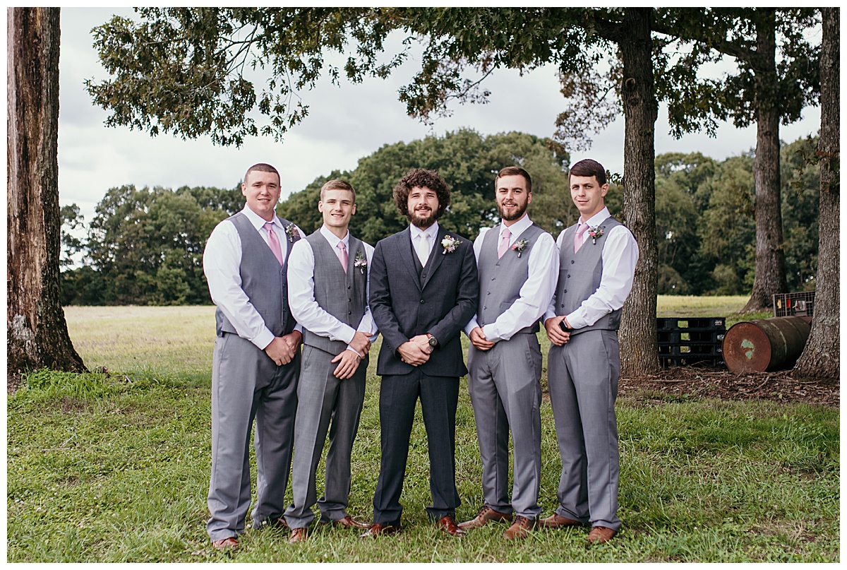 Groomsmen, NC Wedding Photographer