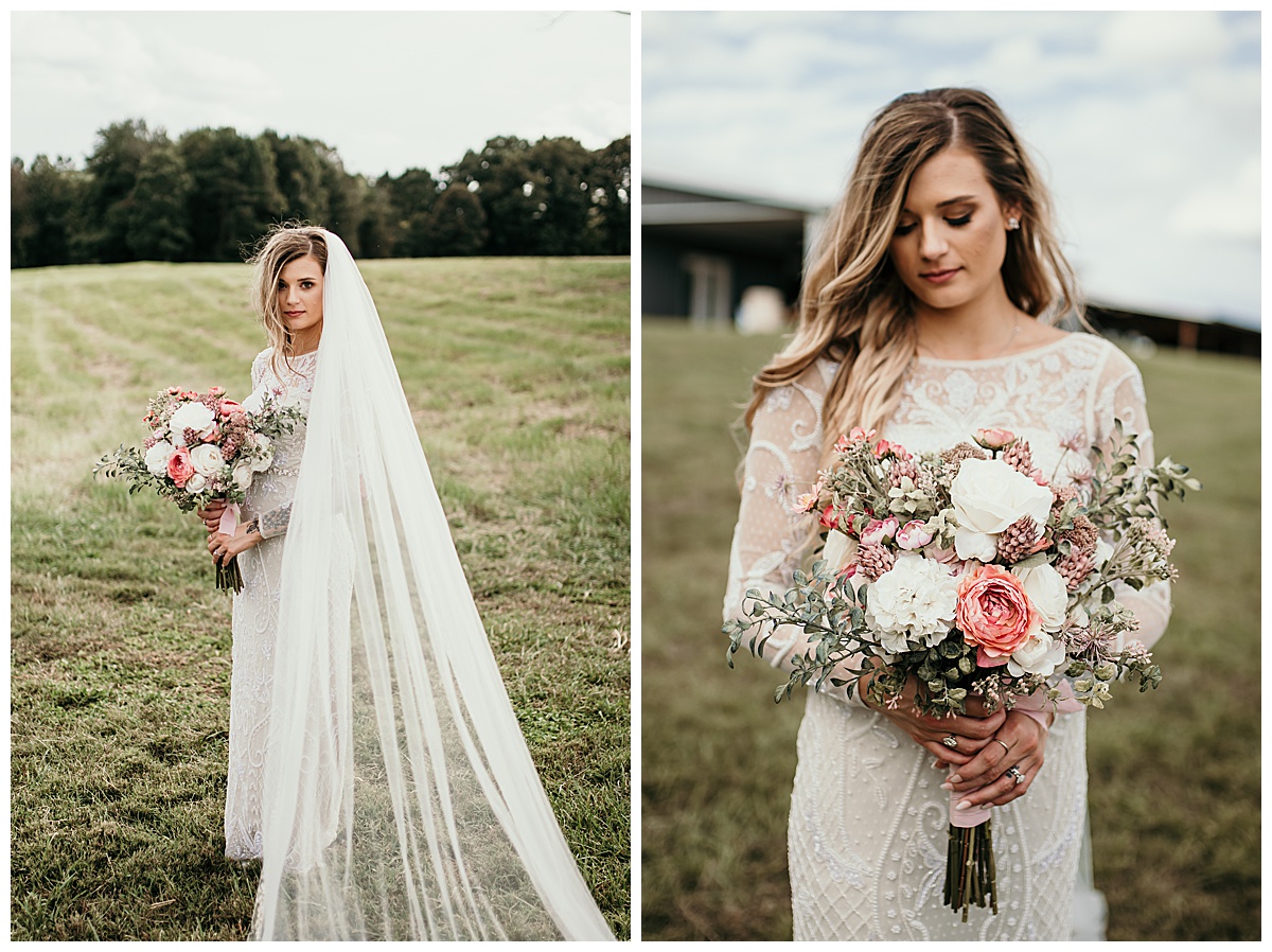 Bridal details, long veil, Boone, Blowing Rock, Hiddenite, NC Wedding photographer