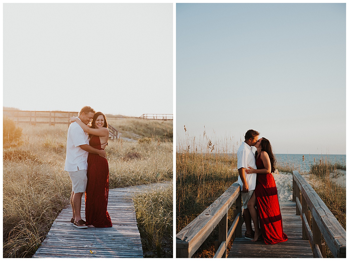 Bald Head Island Couples Shoot