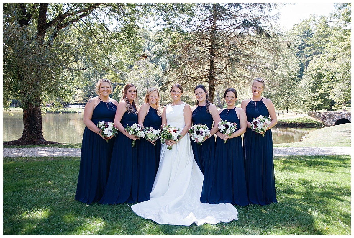 Chetola Resort Wedding Bridesmaids