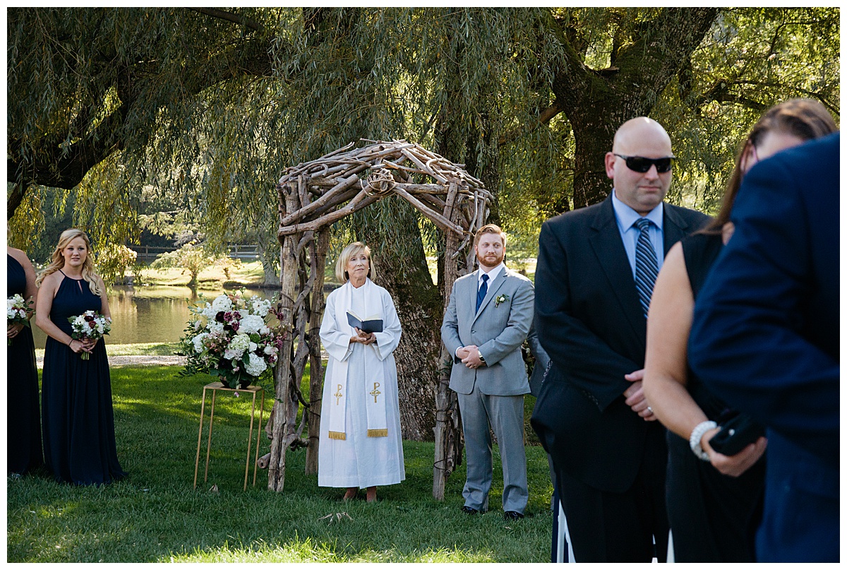 Awaiting the Bride - Boone Wedding Photographer