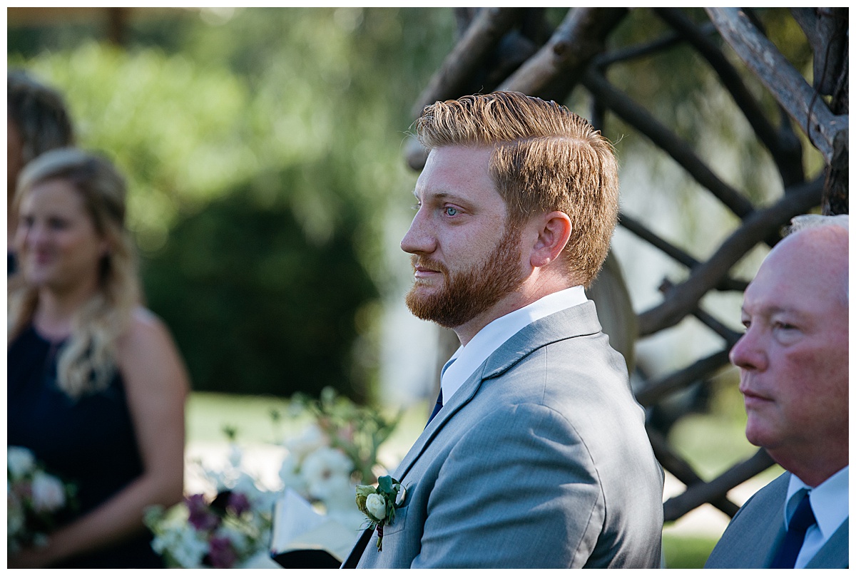 Groom Close Up