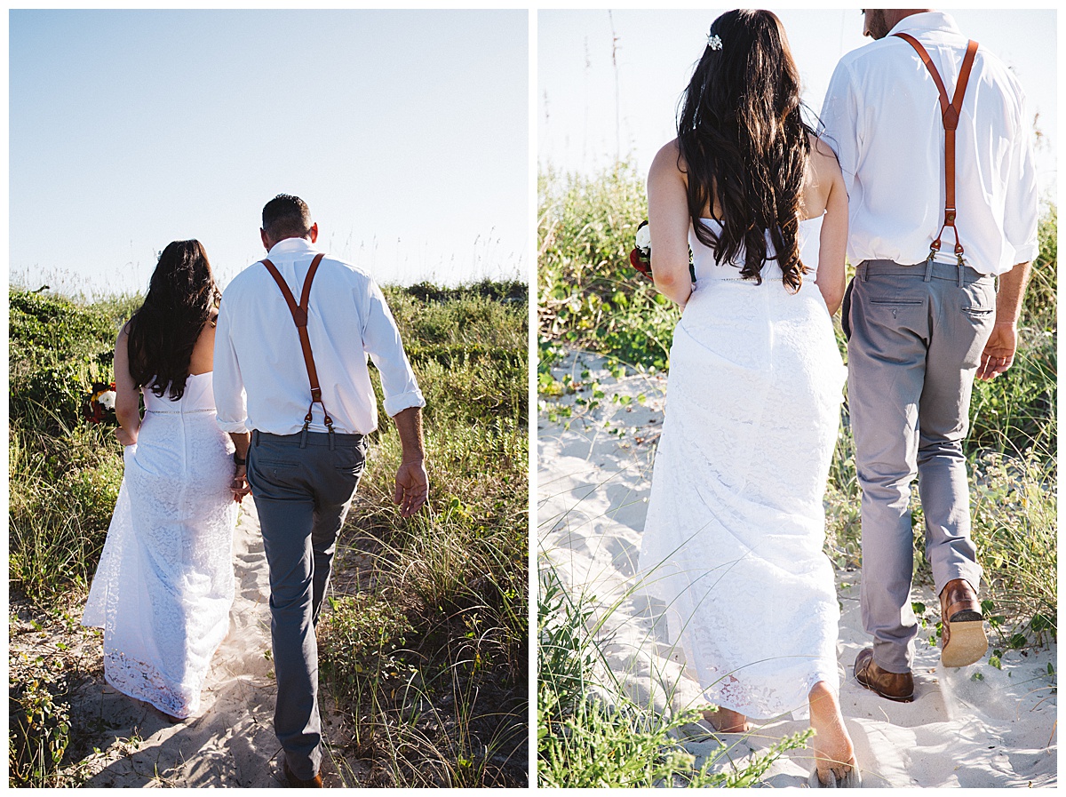 Bride & Groom Beach Wedding