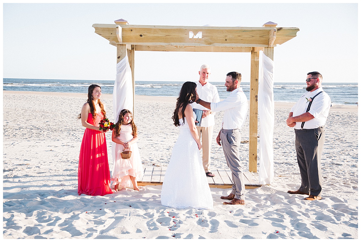 NC Beach Wedding