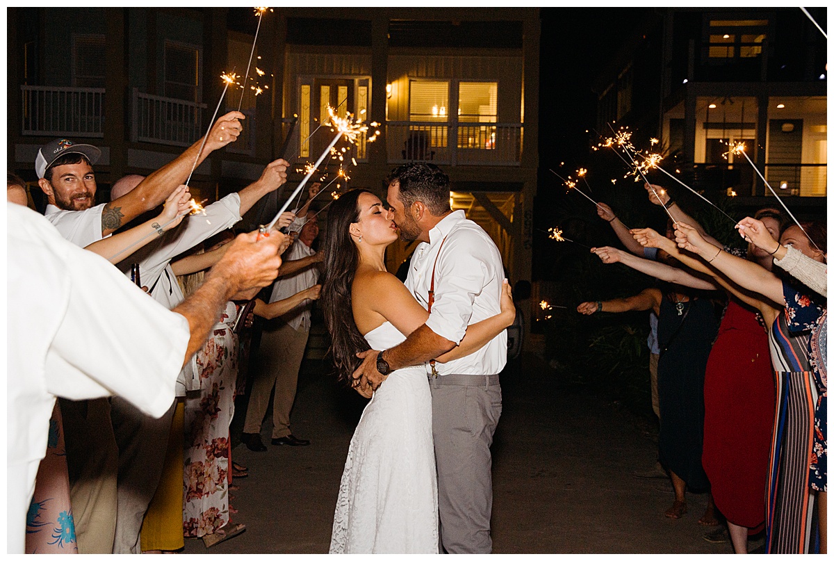 Sparkler Wedding Exit