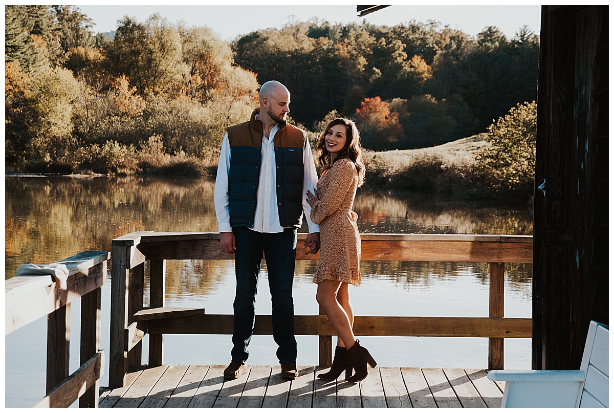 Blue Ridge Mountain Engagement Session