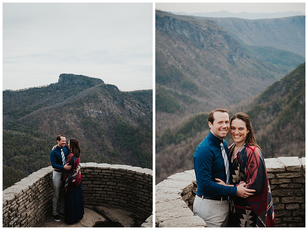 Couples Photos, Wiseman's View, North Carolina Photography
