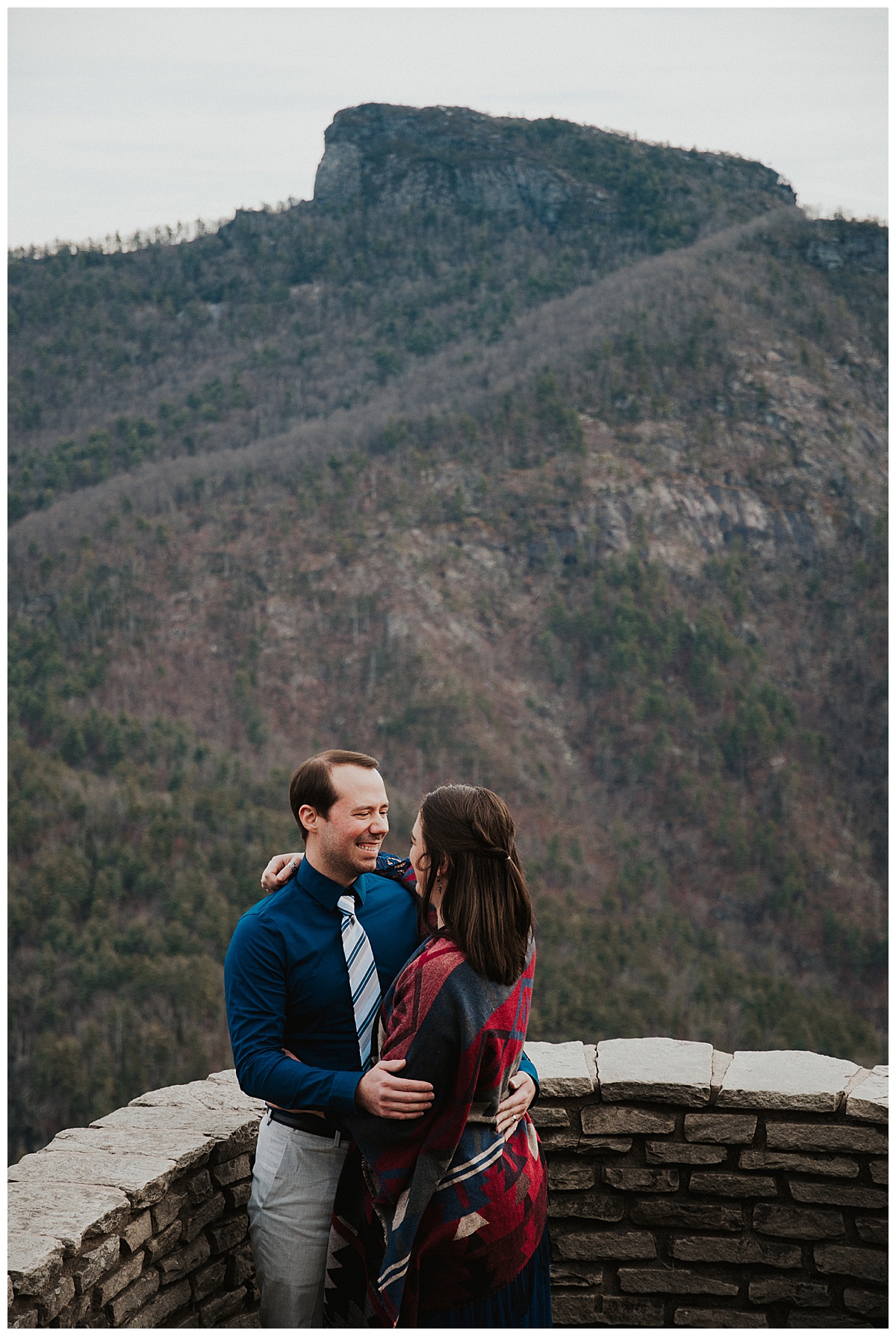 Wedding Anniversary Photos, Wiseman's View, North Carolina Photography