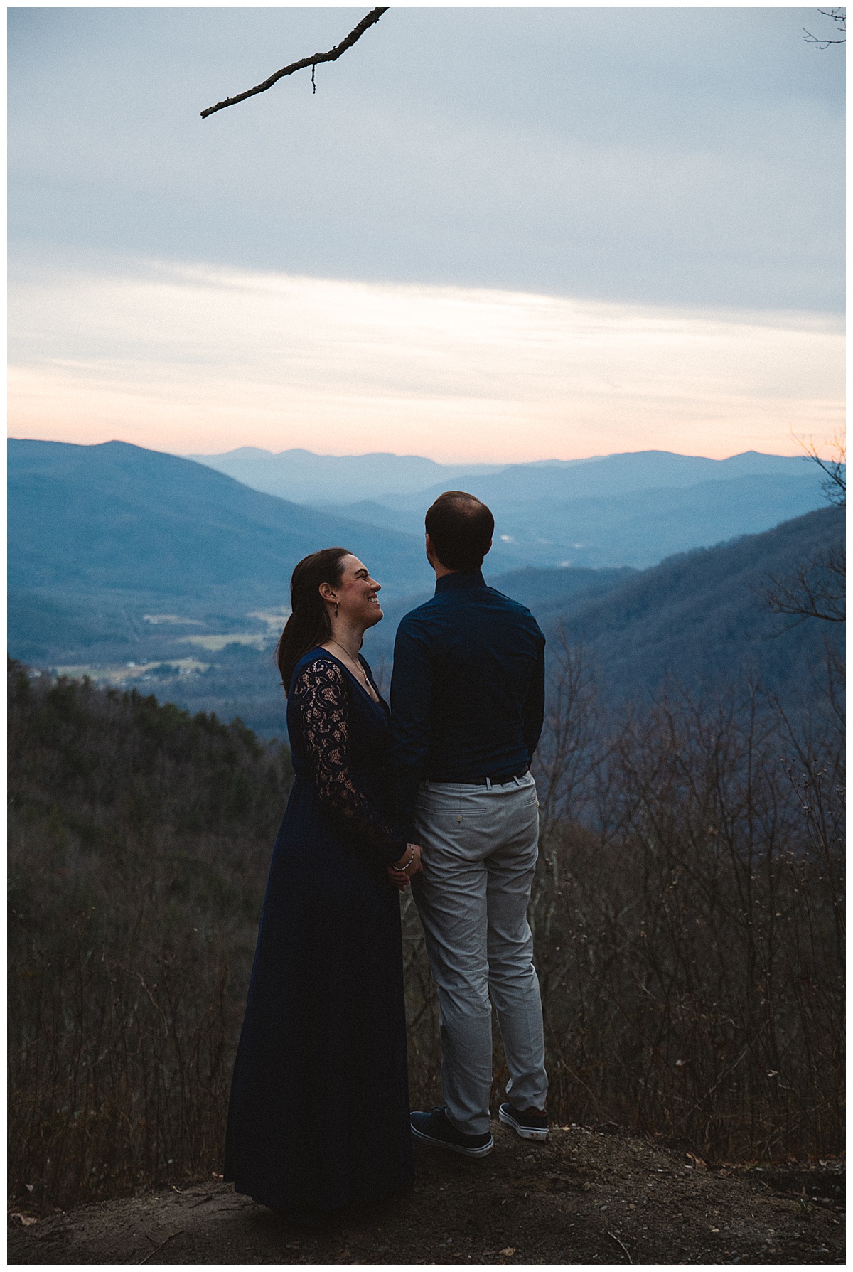 Wedding Anniversary Photos, Wiseman's View, North Carolina Photography