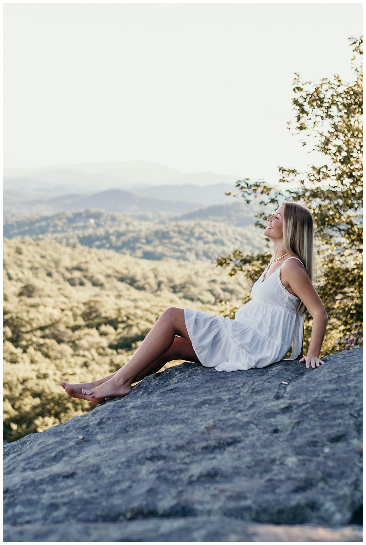 Adventure Senior Photos Blue Ridge Parkway