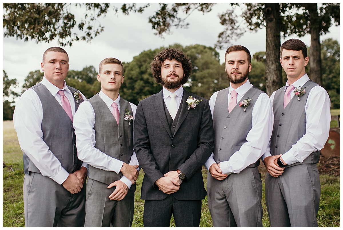 Groomsmen, NC Wedding Photographer