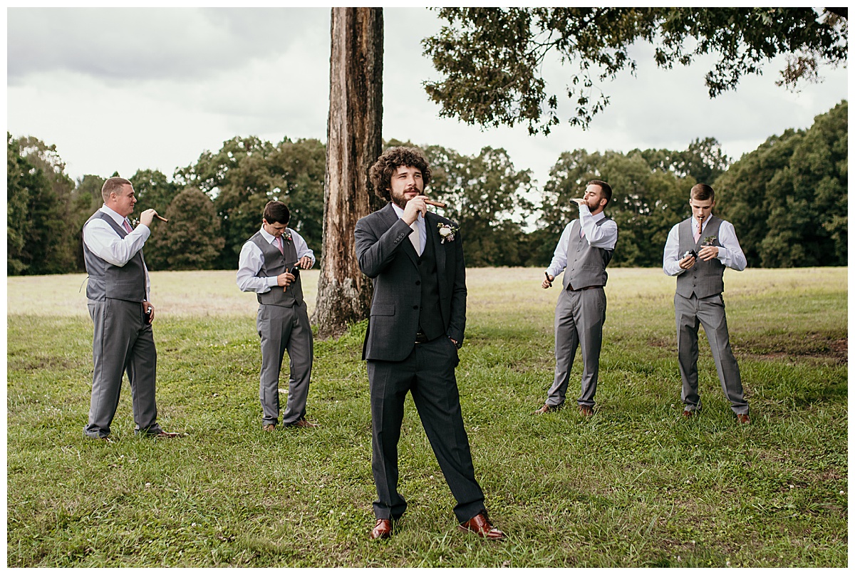 Groomsmen, NC Wedding Photographer