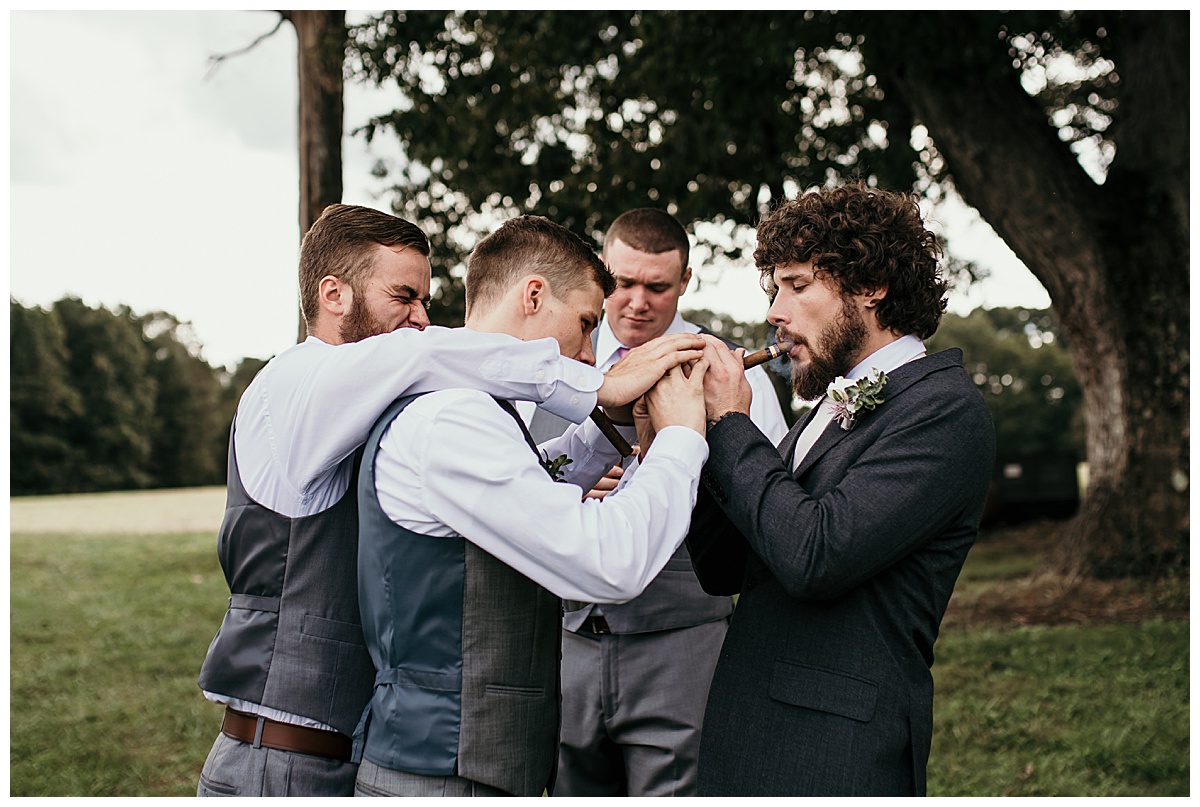 Groomsmen, NC Wedding Photographer